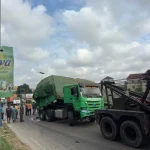 Gridlock in Lagos as Trailers, Cars Collide in Separate Accidents